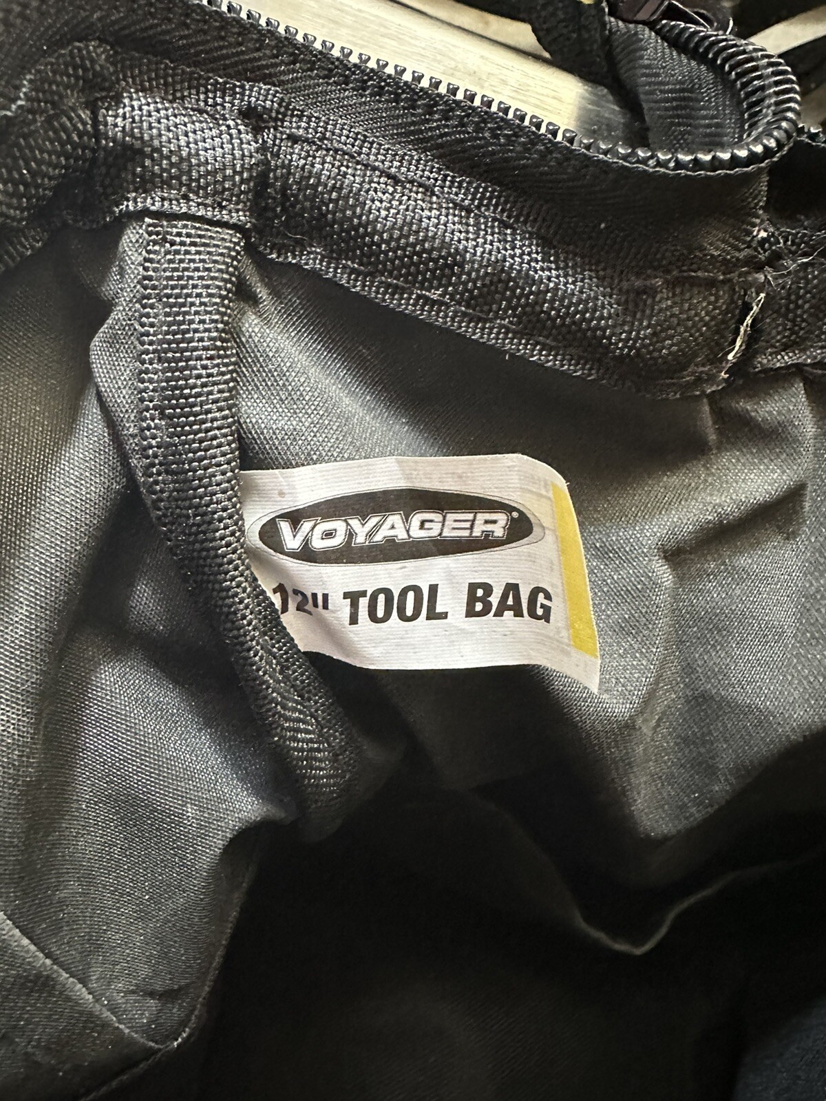 Voyager Tool Bag 12 Inches Black NWOT Multiple Pockets