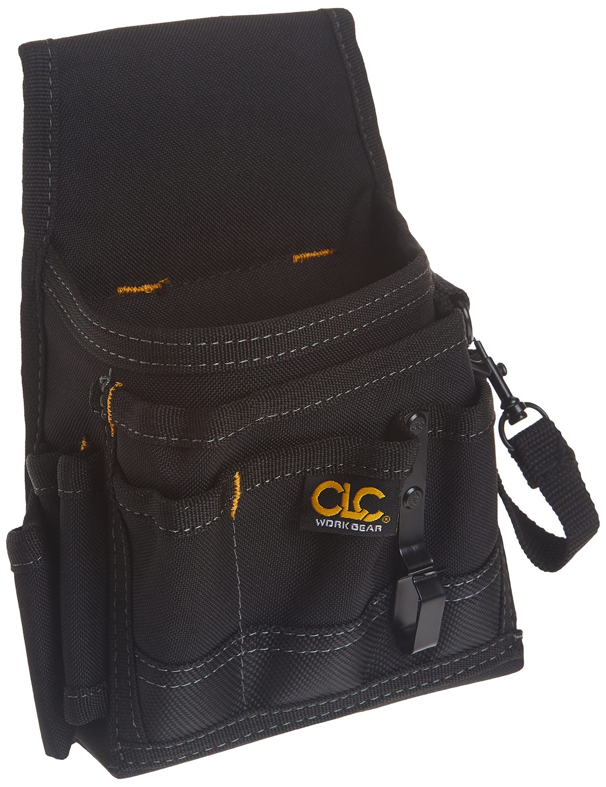 CLC Custom Leathercraft 1503 Small Electrical Maintenance Pouch , Black , 9 POCK