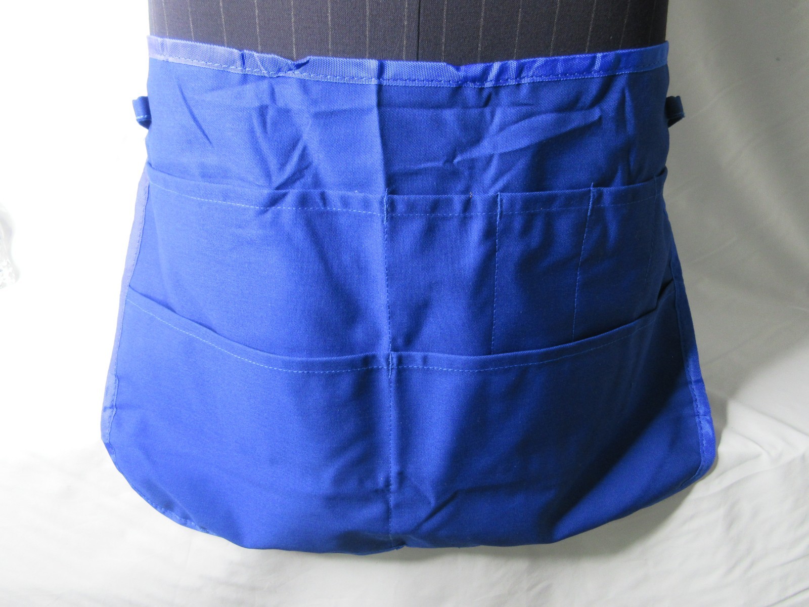 Half Waist Apron Work Garden Utility Washable Canvas 7 Pockets 2 Loops Up to 50″
