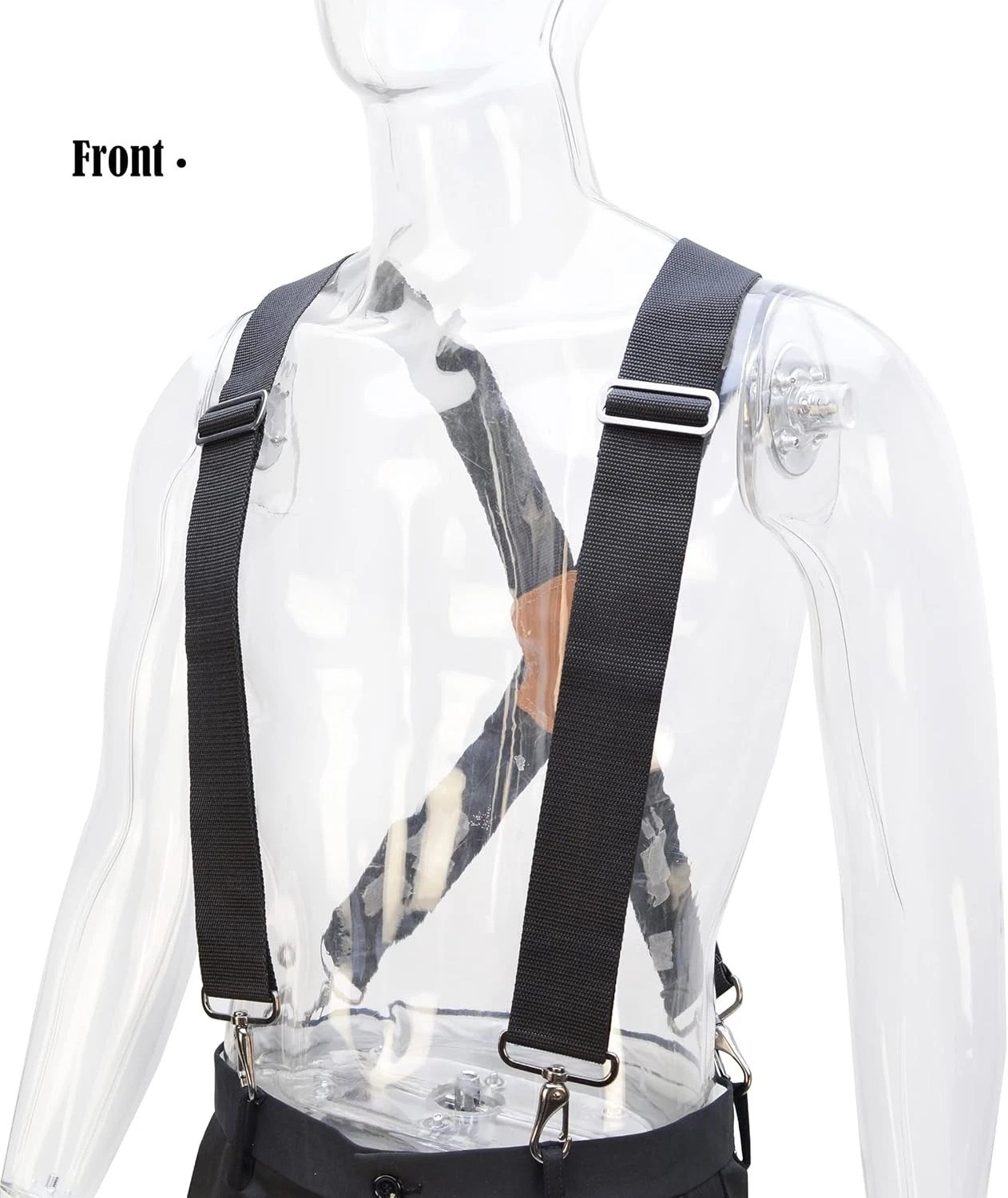 WELKINLAND 2Inch Men’s Heavy Duty Suspenders w/Hooks For jeans