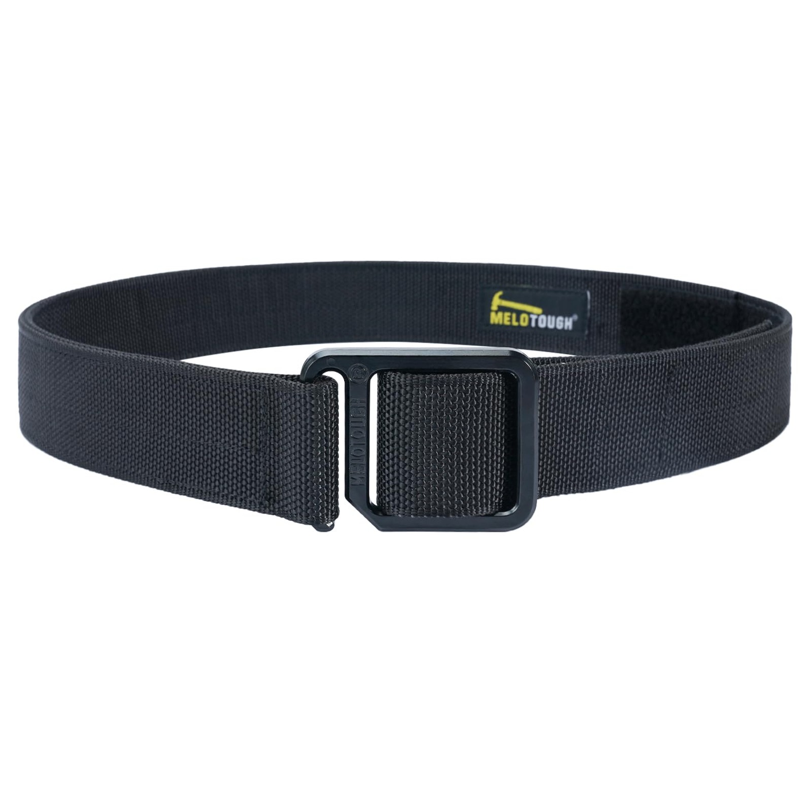 Modular EDC Tool Belt – 1.75 Inch Hook & Loop Adjustable Black Nylon Work Bel…