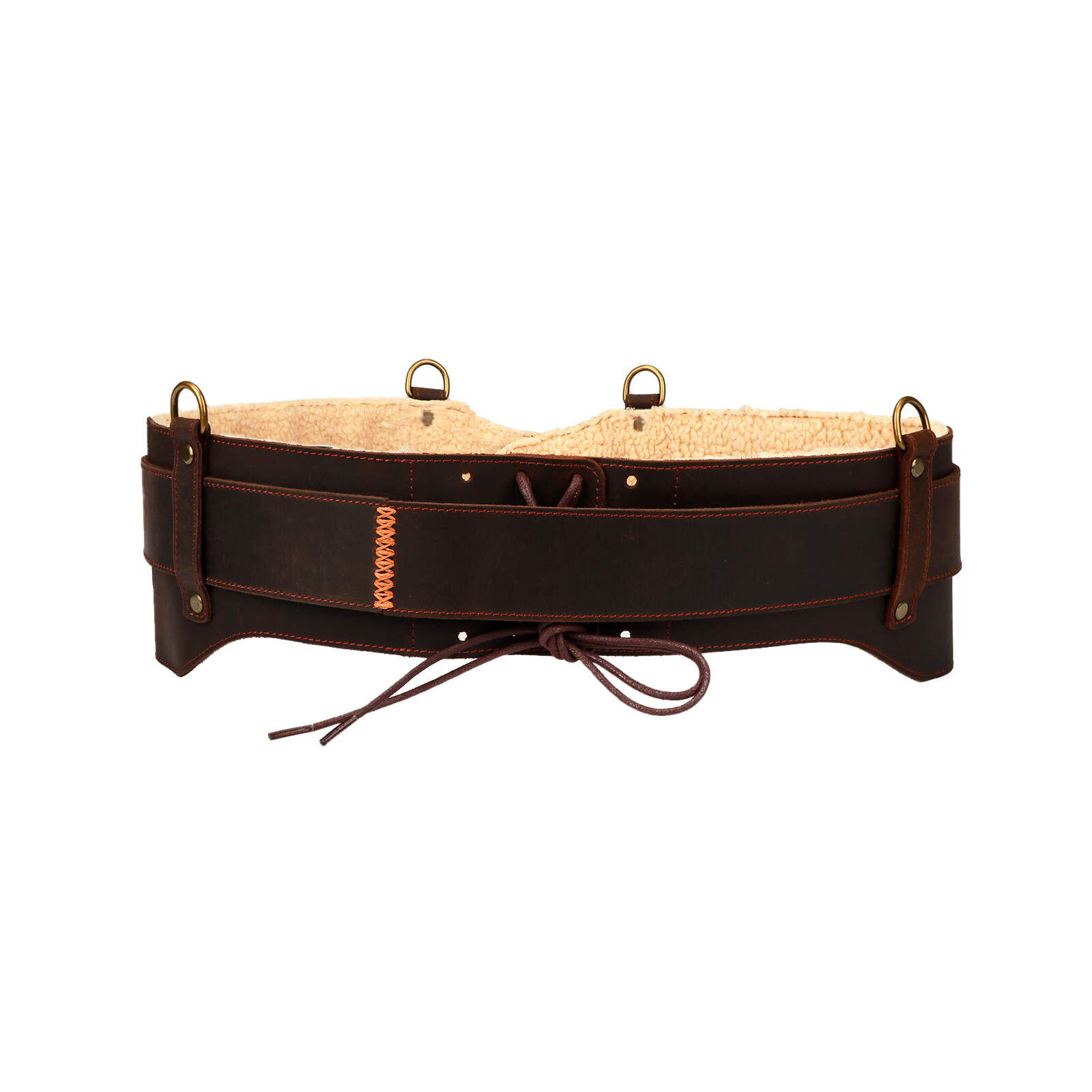 TOURBON Woodcutting Logging Belt Heavy Duty Felling Tools Carrier Soft Padded US