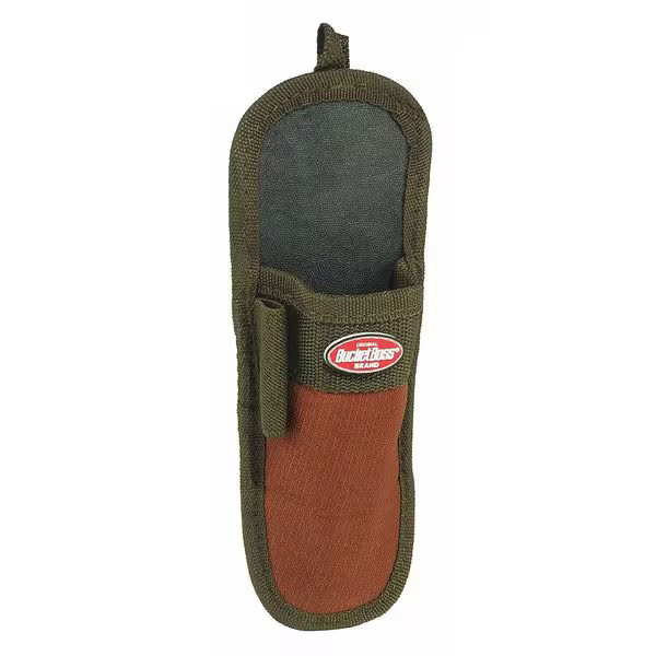 Bucket Boss Single Barrel Tool Belt Sheath Holster Tool Holder, 1-Pocket, 3.75