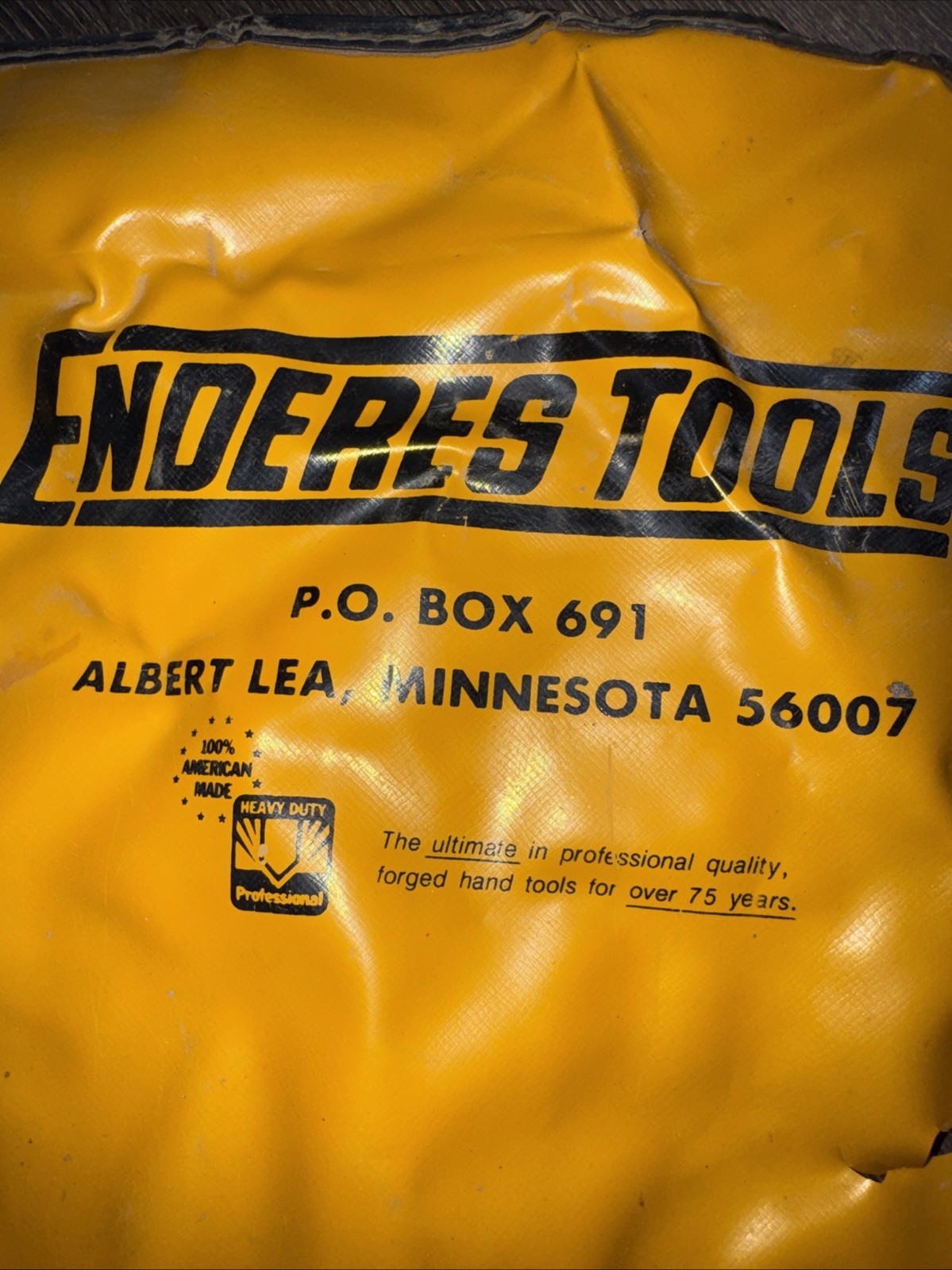 Vintage Entered Tools Punch And Chisel Roll Tool Carrier Albert Lea, Mn