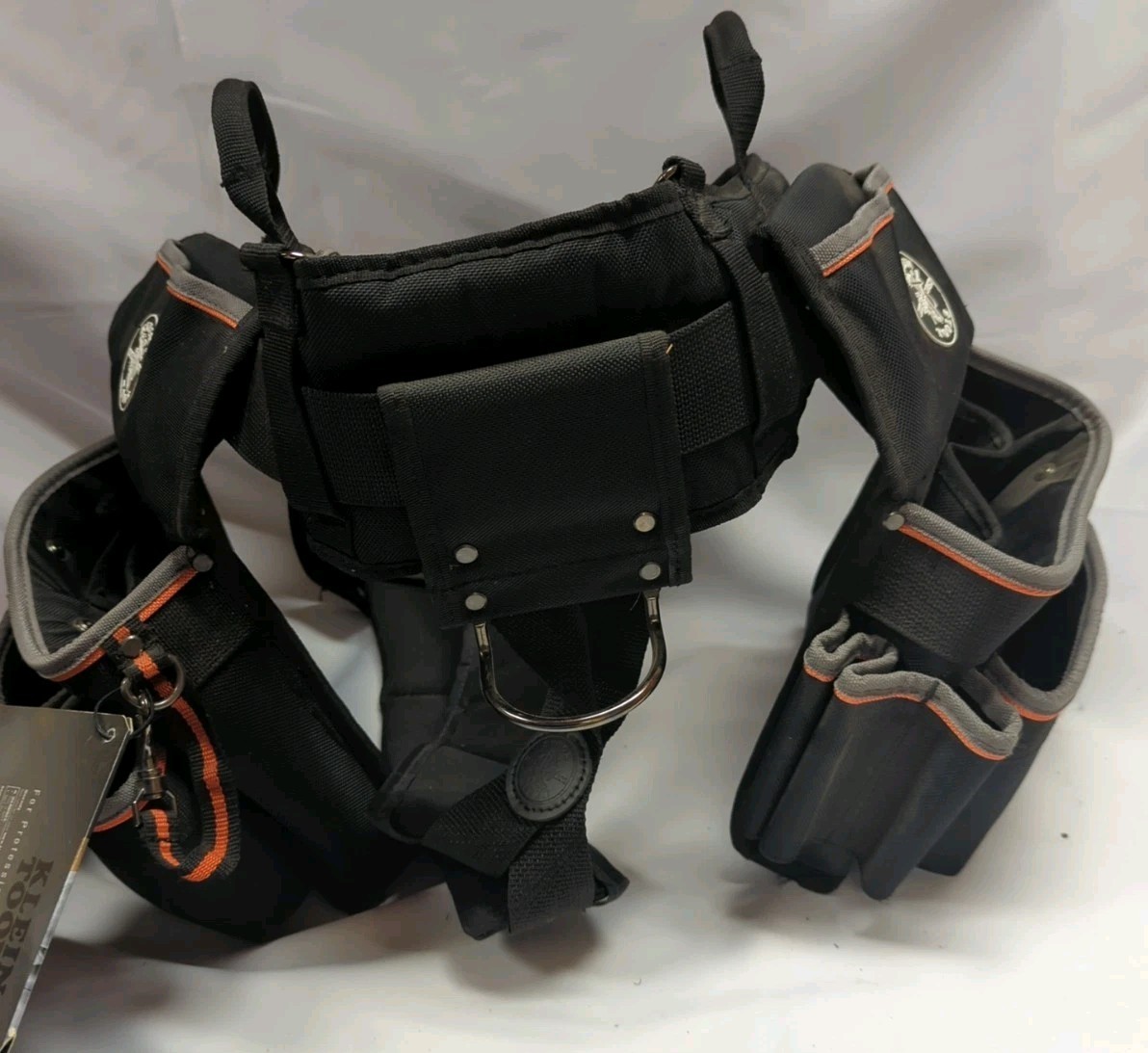 Klein Tools 55429 Tradesman Pro Electrician’s Padded Tool Belt Tool Pouch XL