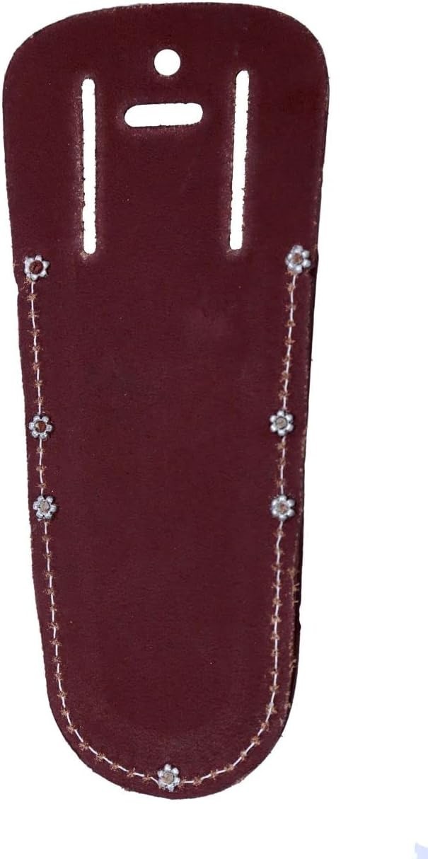 Professional Grade Heavy Duty Hammer Holder in Cherry with Tough Leather Sheath