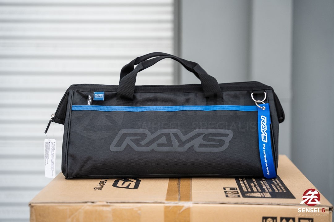 Rays Official Wheels Tool Bag – Black Genuine, Volk Racing WRAYSTOOLBAGBK2023