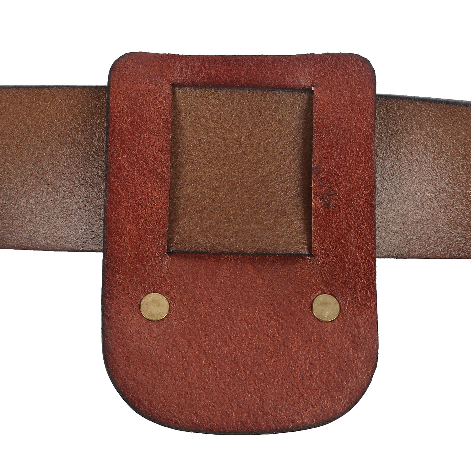 TOURBON Leather Low Profile Tape Measure Hanger Carry Tool Pouch 3 Color Option