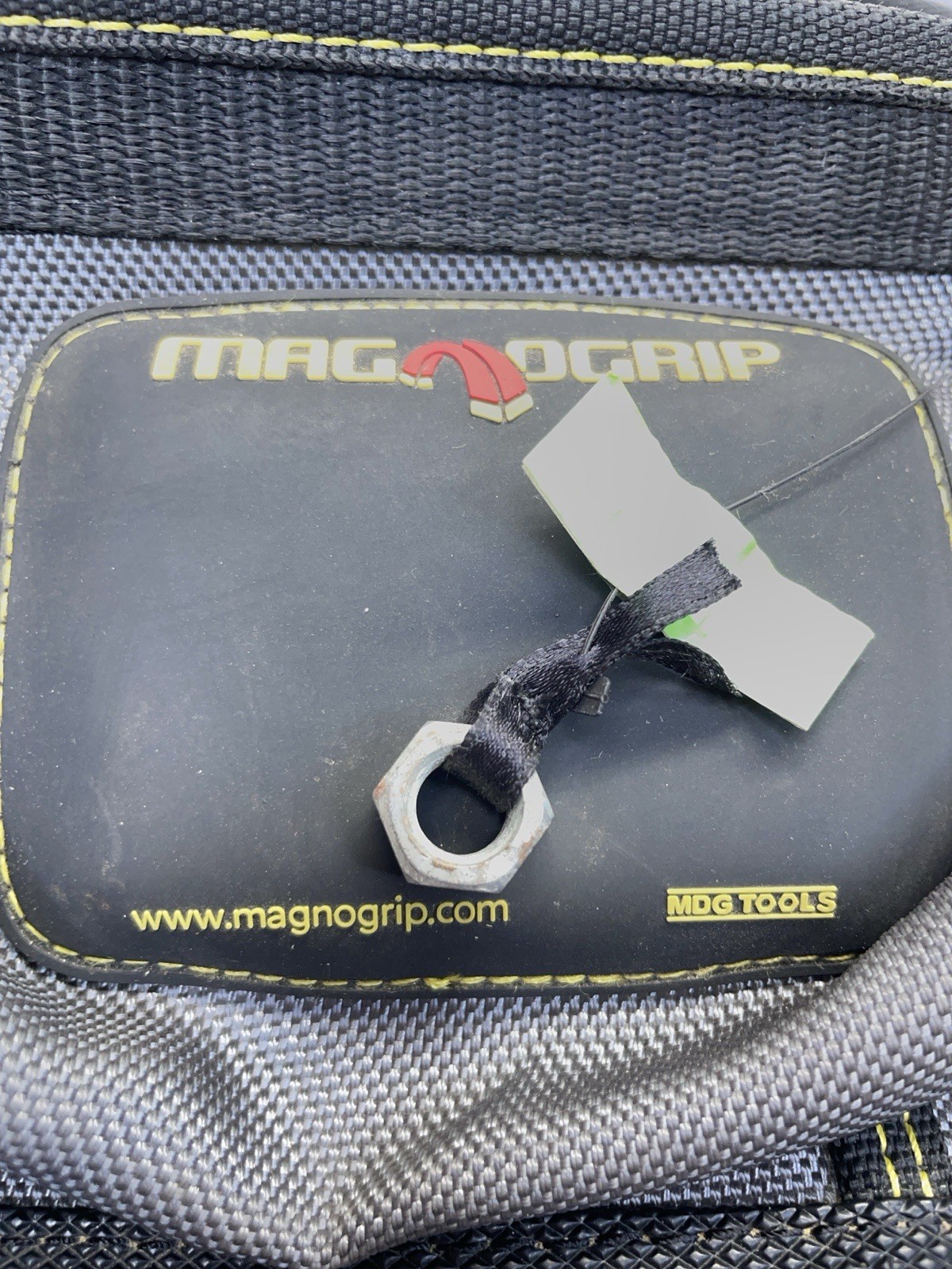 Tool Pouch MagnoGrip MAG Tools 11 In. 10-Pocket Platinum Magnetic Tape Holder