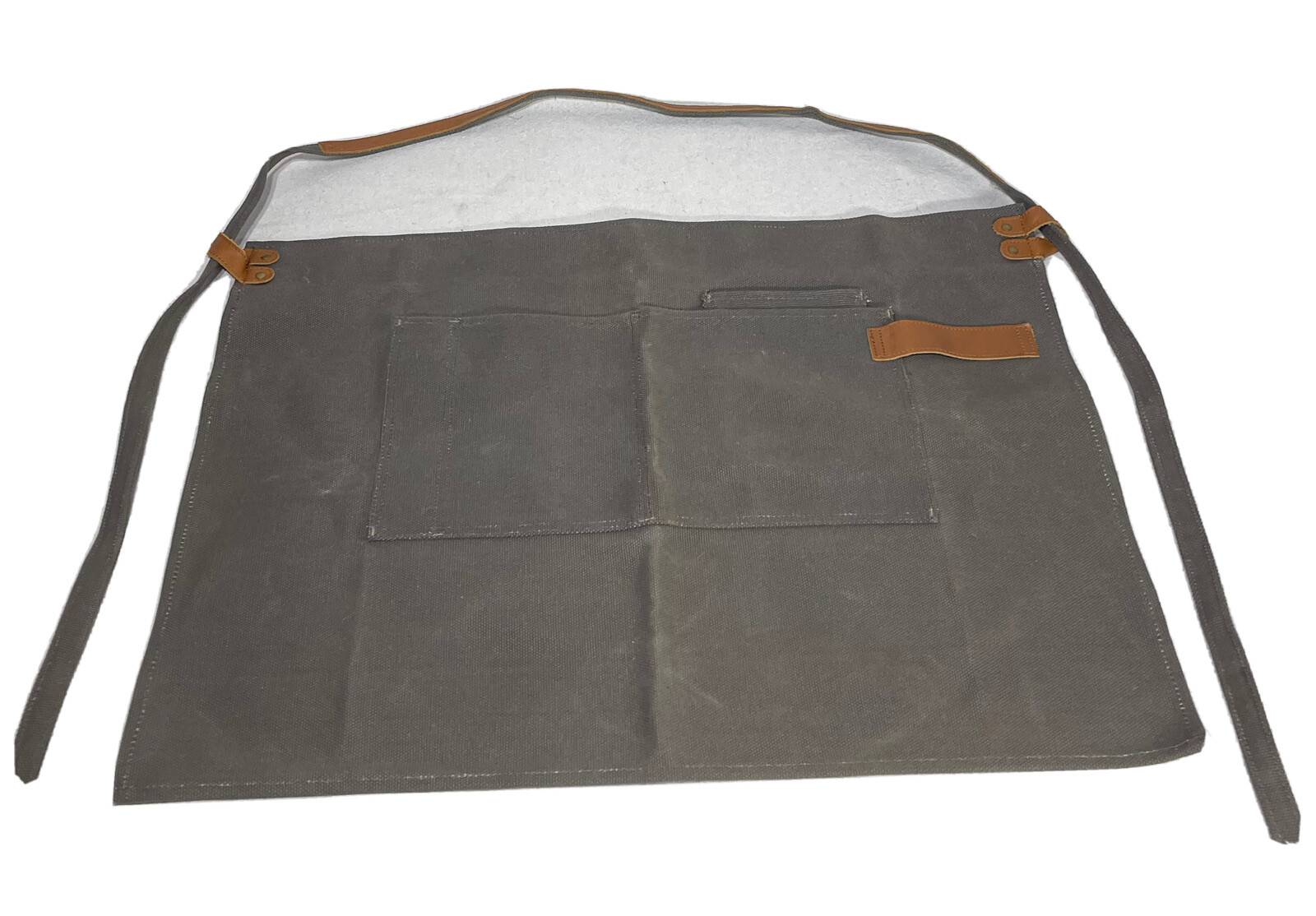 Waxed Canvas Half Apron with Leather – Hilton Carter for Target – Brown B6