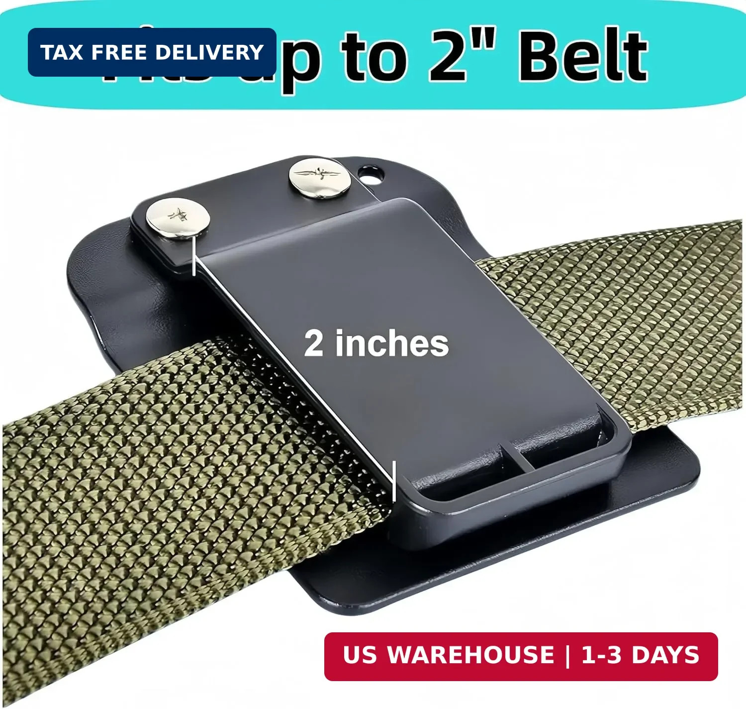 Drill Holder Belt Clip Holster for Cordless Drill Impact Driver Screwgun Fits 63