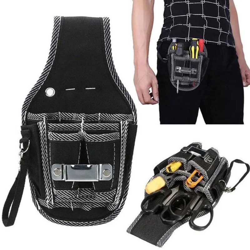 Hardware Tool Storage Belt Bag Pouch Multifunctional Electrician Tool Bag