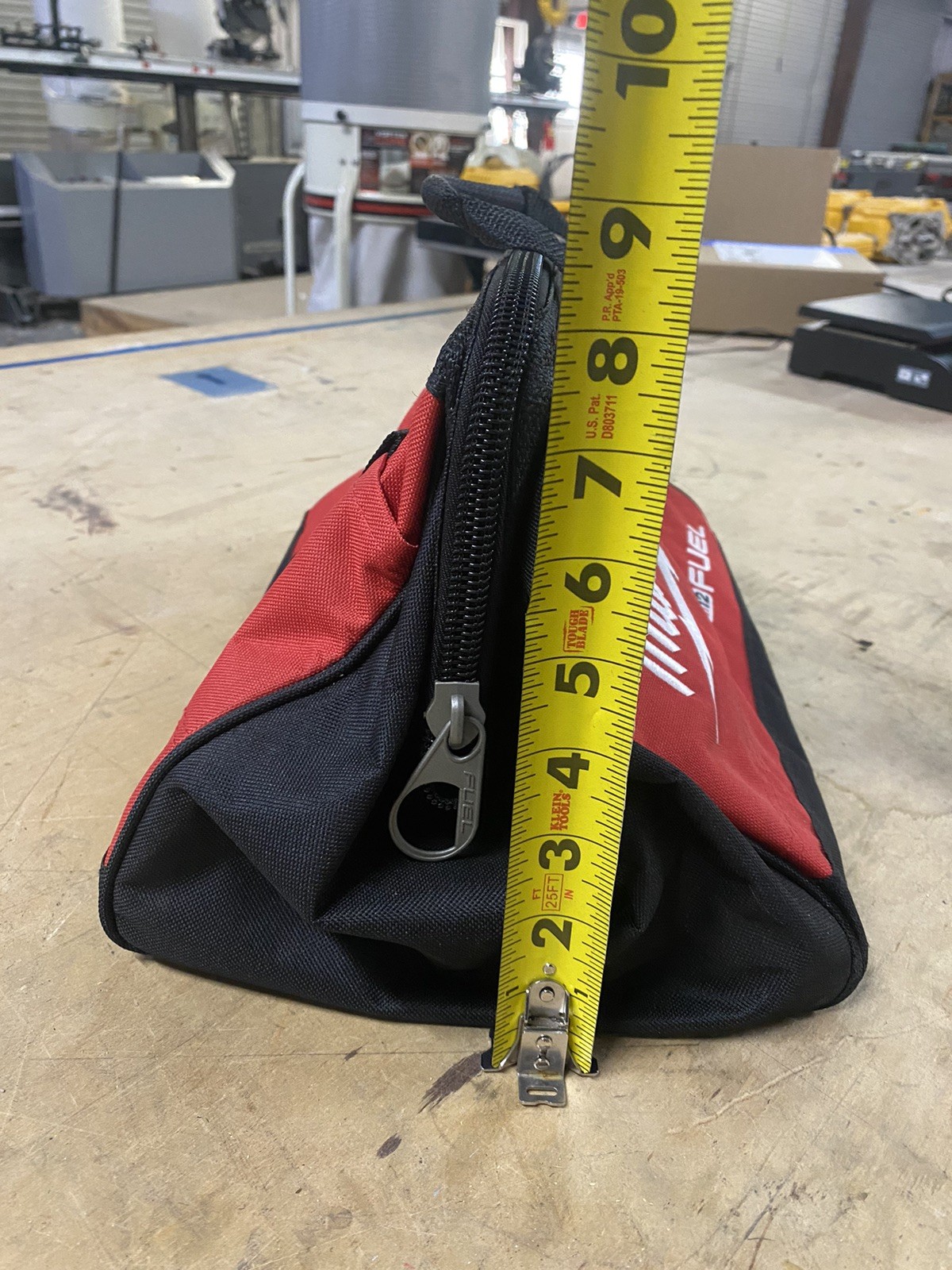 Milwaukee Canvas Tool Bag Fuel M12 13″L x 9″W x 10″H Heavy Duty Contractors