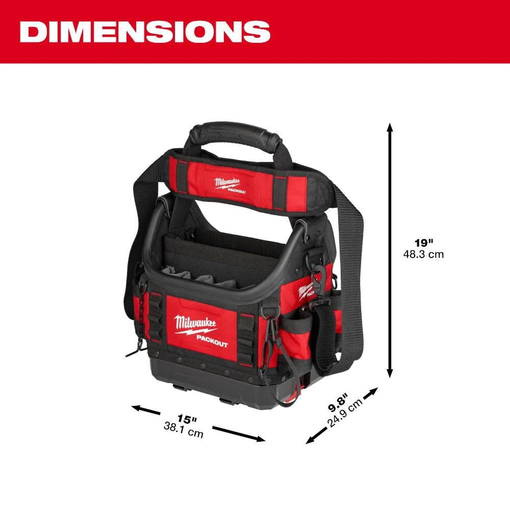 Milwaukee Packout 10 In Structured Tote
