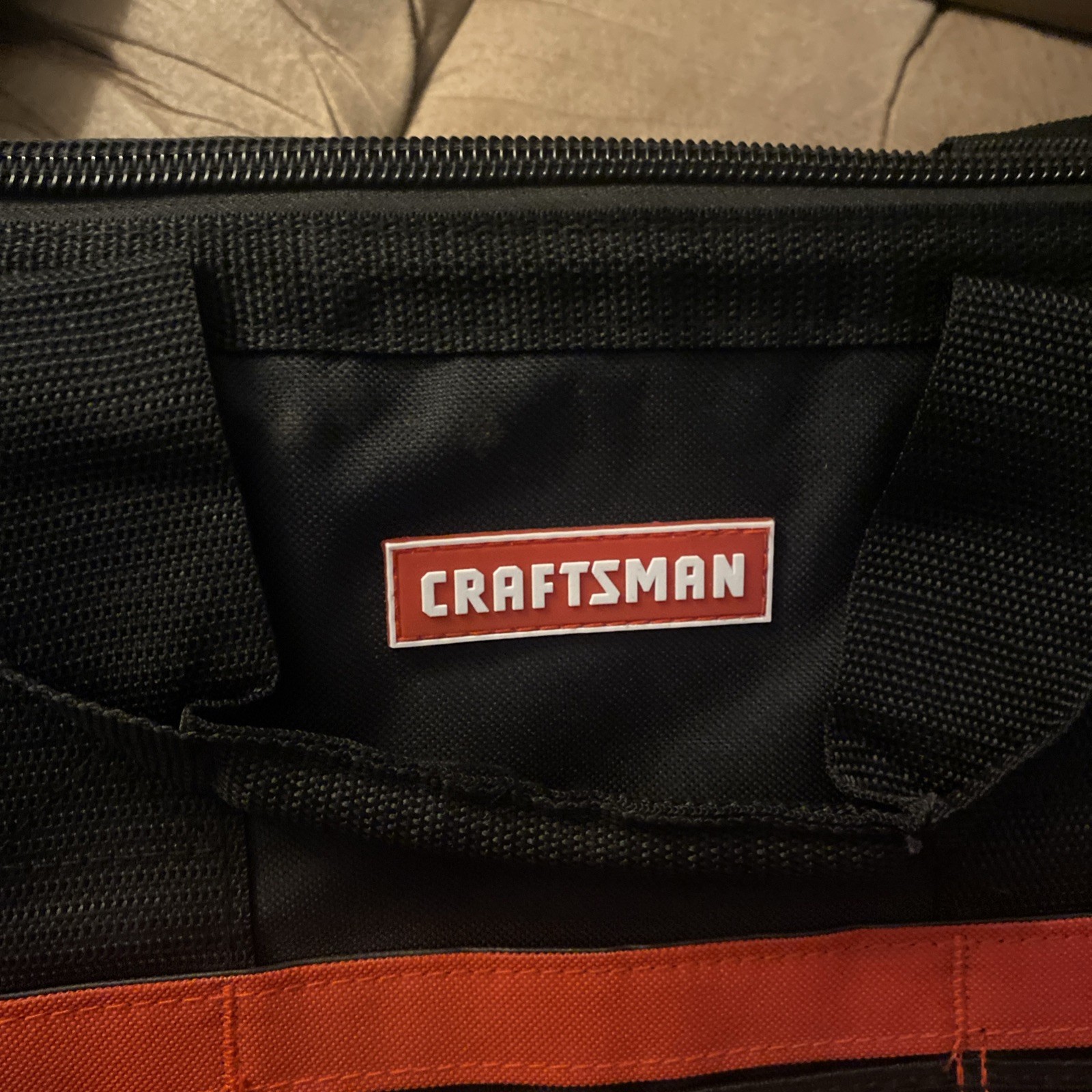 Craftsman 18″ Soft Tool Bag Large Wide Mouth 37537 Storage Carry 600D Denier