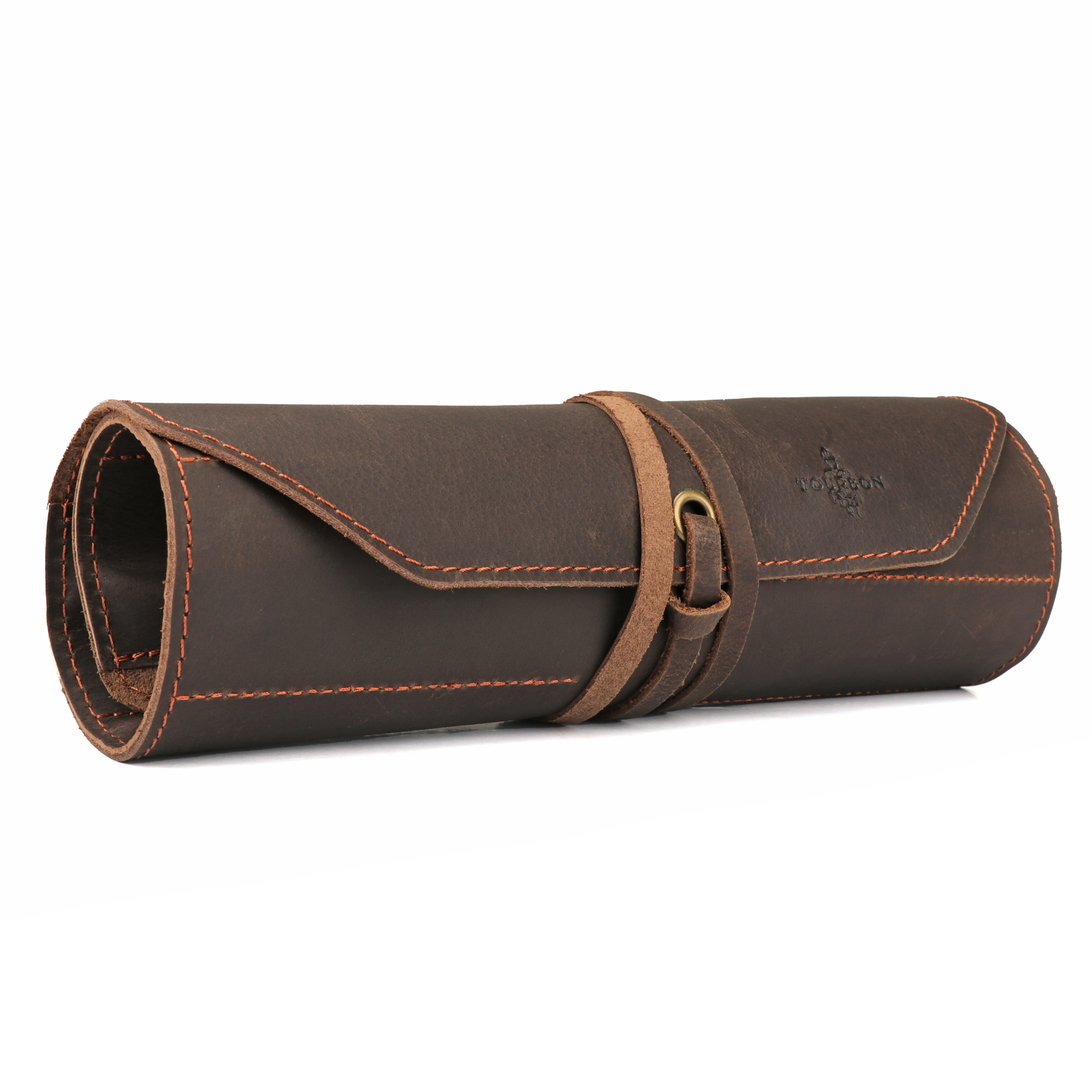 TOURBON Leather Carving Knives Tool Organizer Holster Rollup Knife Carrier Pouch