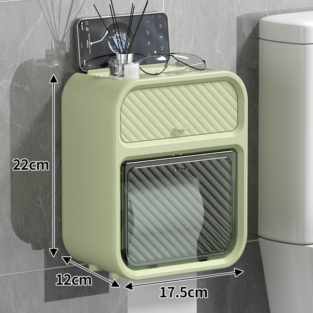 Double Layer Waterproof Box Wall Sticker for Modern Living Spaces