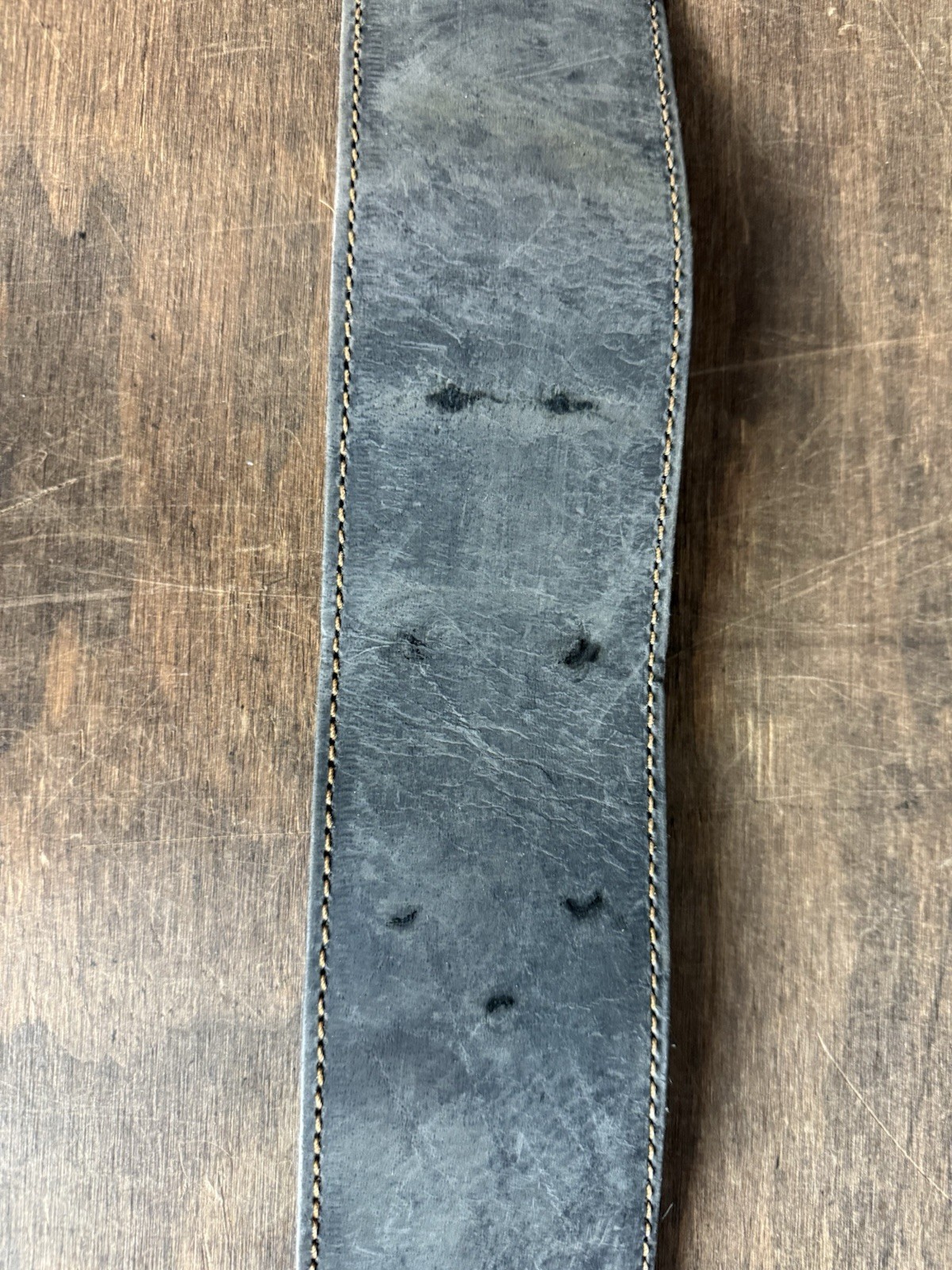 Ox Gray Leather Tool Belt 42″