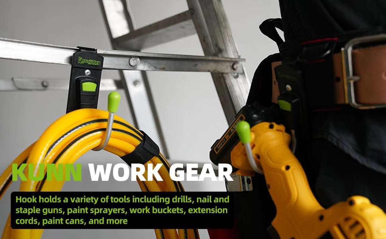Power Tool Holster for Cordless Drill with Metal Clip – Single Hook