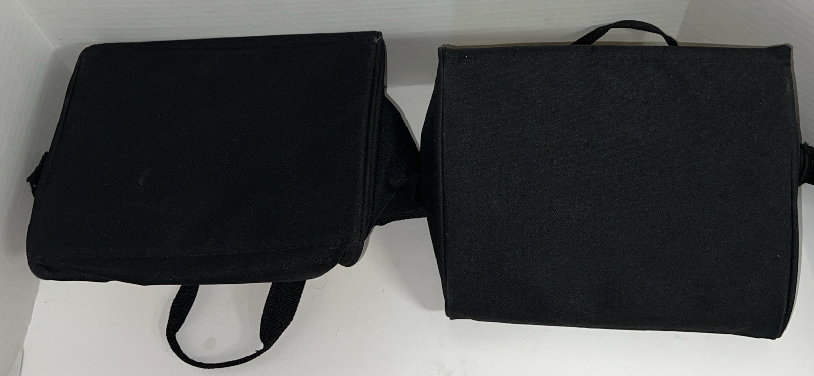 2 PC DEWALT THICK NYLON CONTRACTOR TRADESMAN TOOL CARRY BAG TOTE 11″ X 9″ X 7″