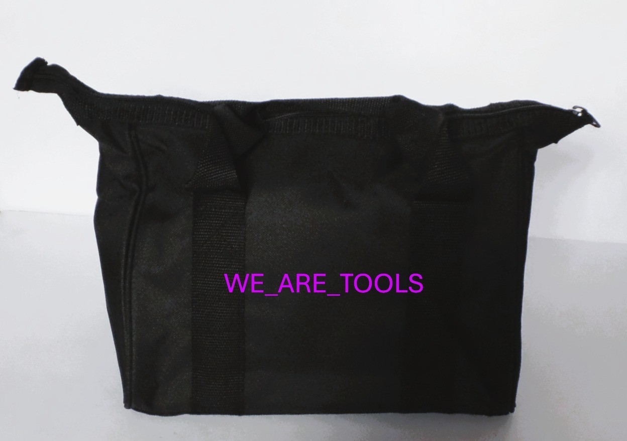 (2) Makita BLACK 11″x 9″ x 11″ Tool Bag/Case with Handles For 18V Drill, Strap