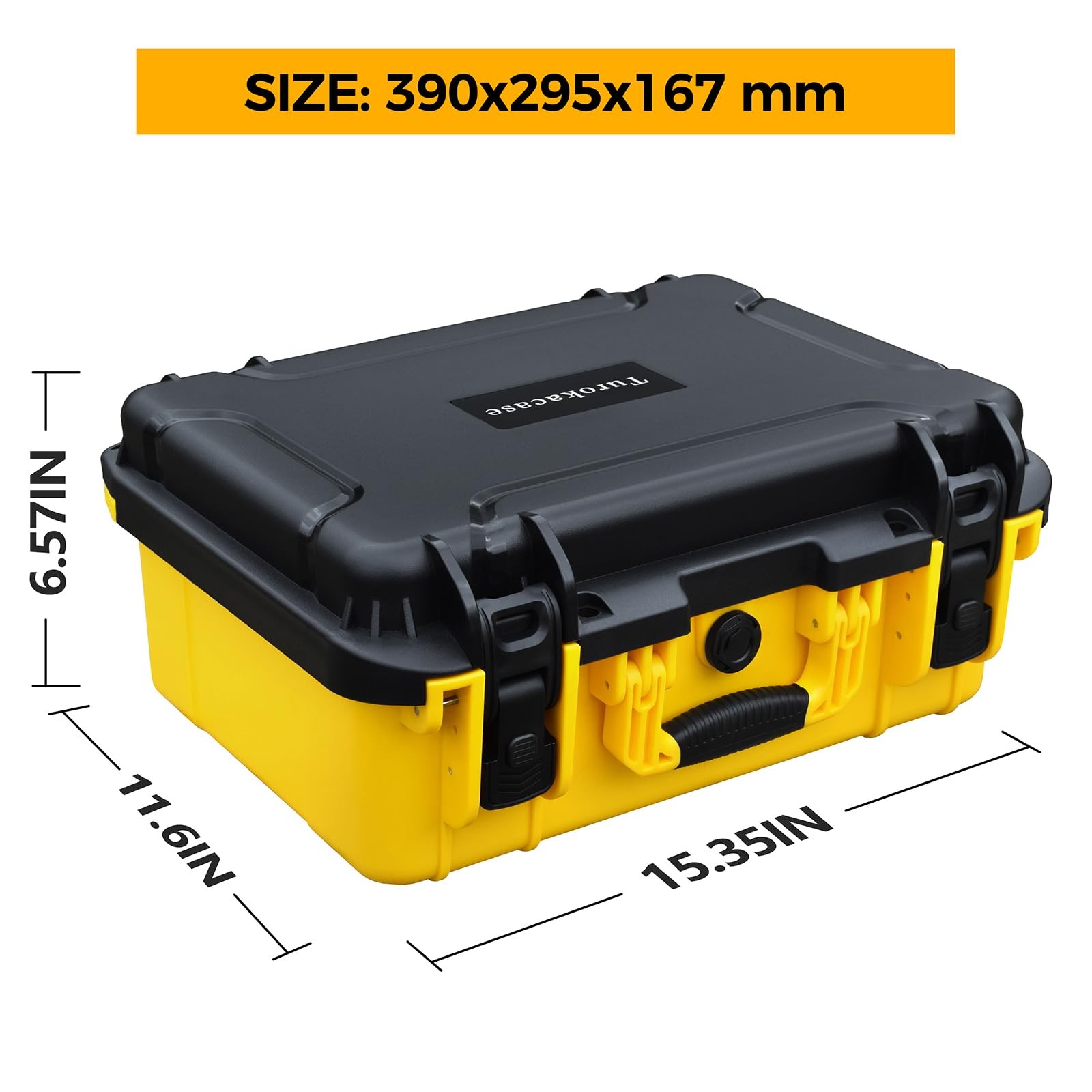 Storage Case for Dewalt Drill & Impact Driver, Hard with Custom Foam…