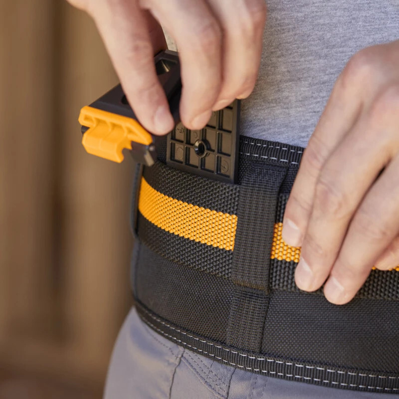 TOUGHBUILT TB-CT-42 Work Belt Heavy Duty Buckle for ClipTech Hubs Tool Belt