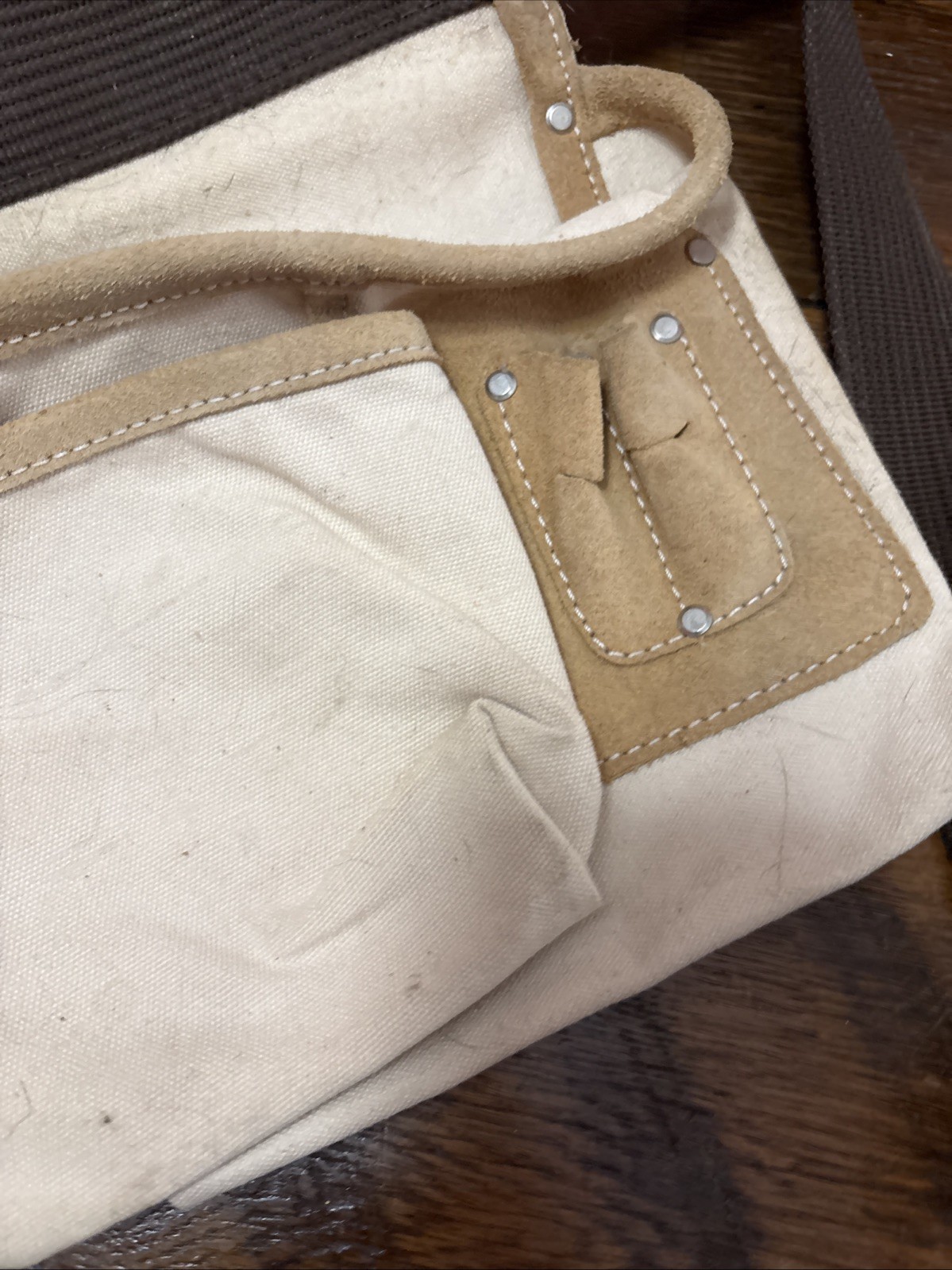 McGuire-Nicholas Tool Belt Canvas & leather Pouch Hammer Holder