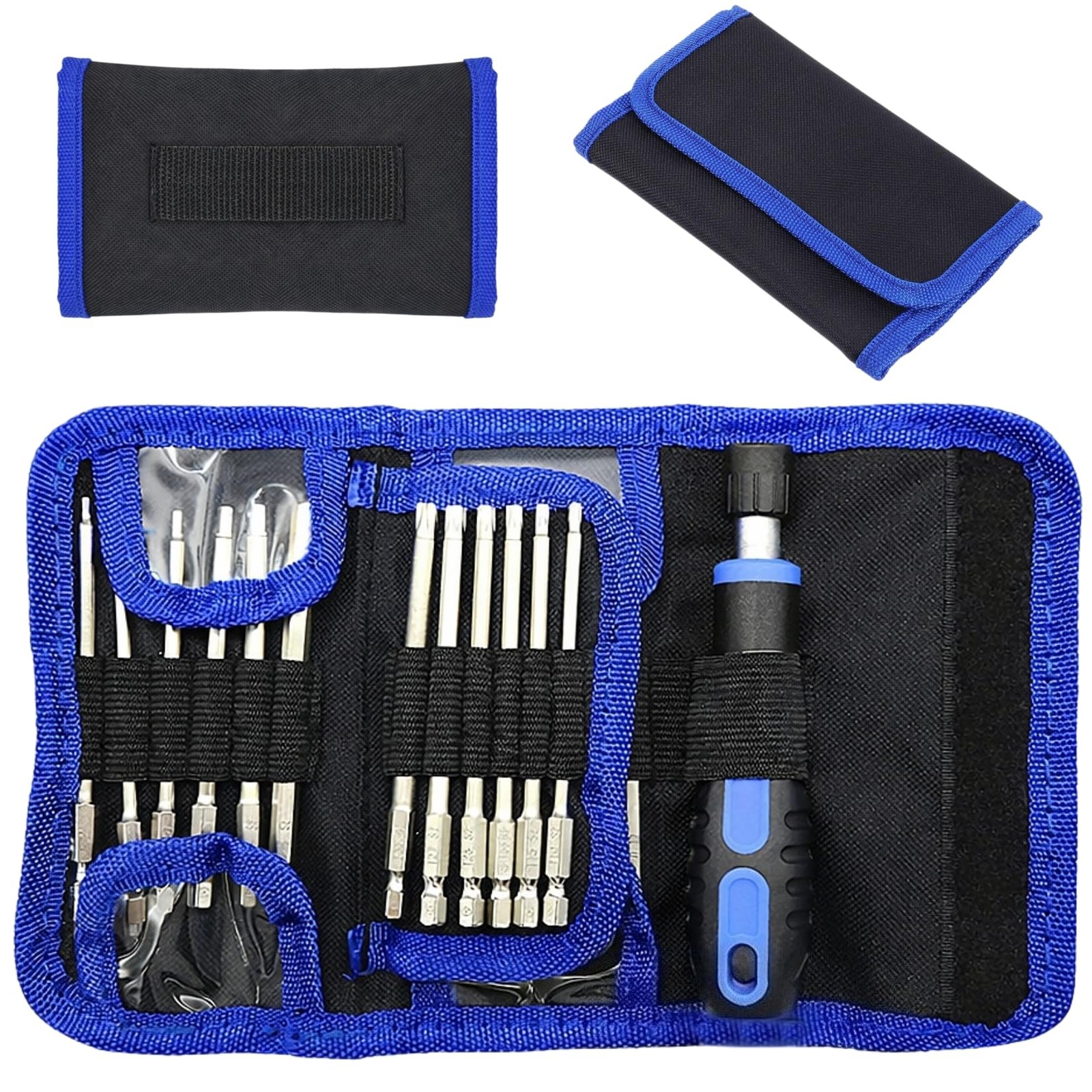Screwdriver Bits Set Organizer Bag, Oxford Tool Case Holds 24 Bits, Portable …