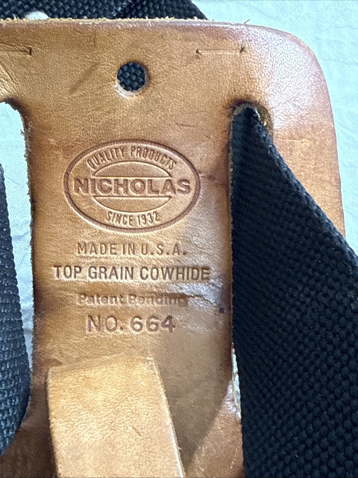 CRAFTSMAN LEATHER TOOL CARPENTER’S BELT POUCH W/BELT #940645 And #664 Lot