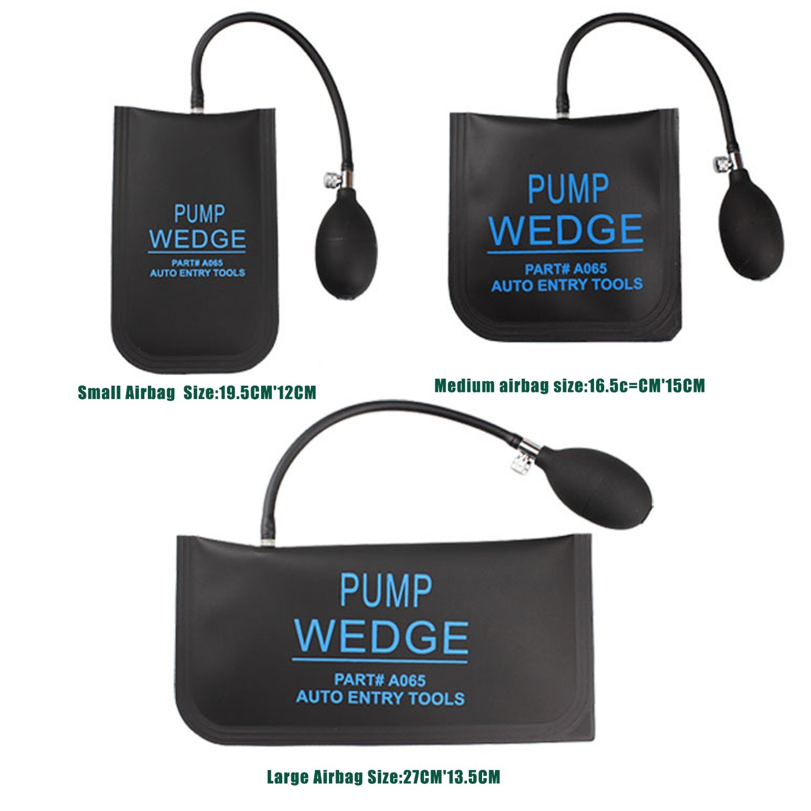 Portable Air Wedge Pump Bag for Door Window Leveling Installation Tool