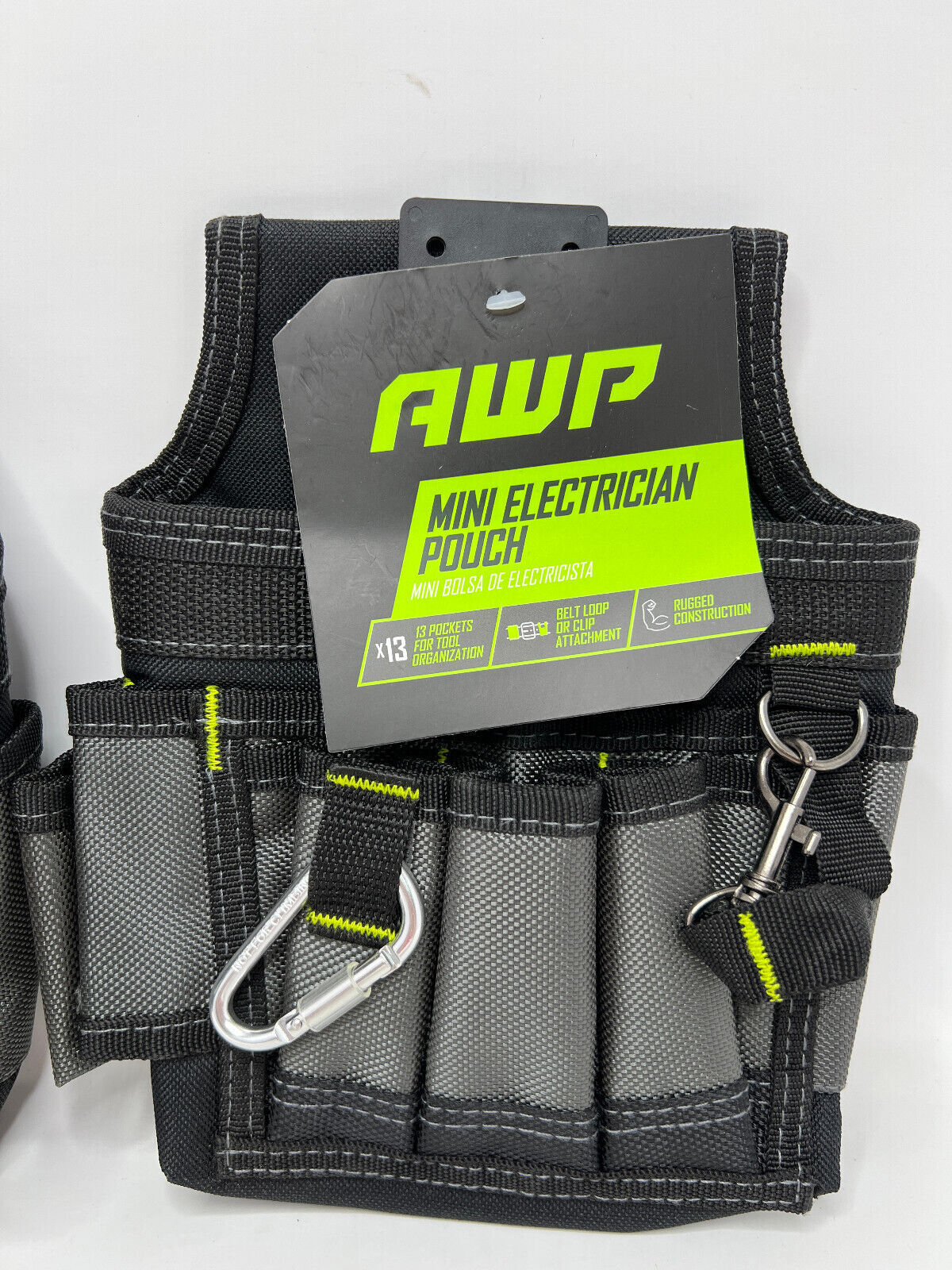 AWP HP ELECTRICIAN POUCH NEW WITH TAGS,WITH BELT CLIP Or BELT LOOP- 2 Pack