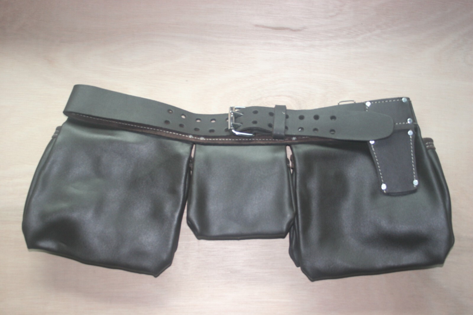 Leather Tool Belt 13 Pocket Professional Oil Tanned Split
