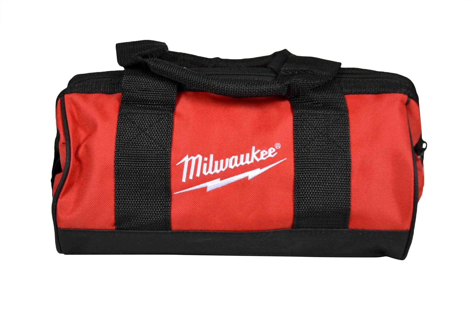 Milwaukee M12 Power Tools 13″ x 7″ x 7″ M12 Heavy Duty Red/Black Canvas Tool Bag