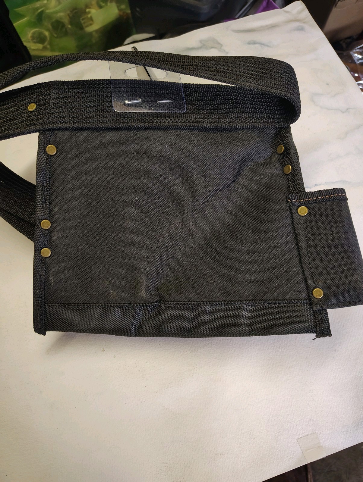 CLC 1245 46″ Max Waist Tool Belt 6 Pocket, 2″ Wide, Black Polyester belt, Canvas