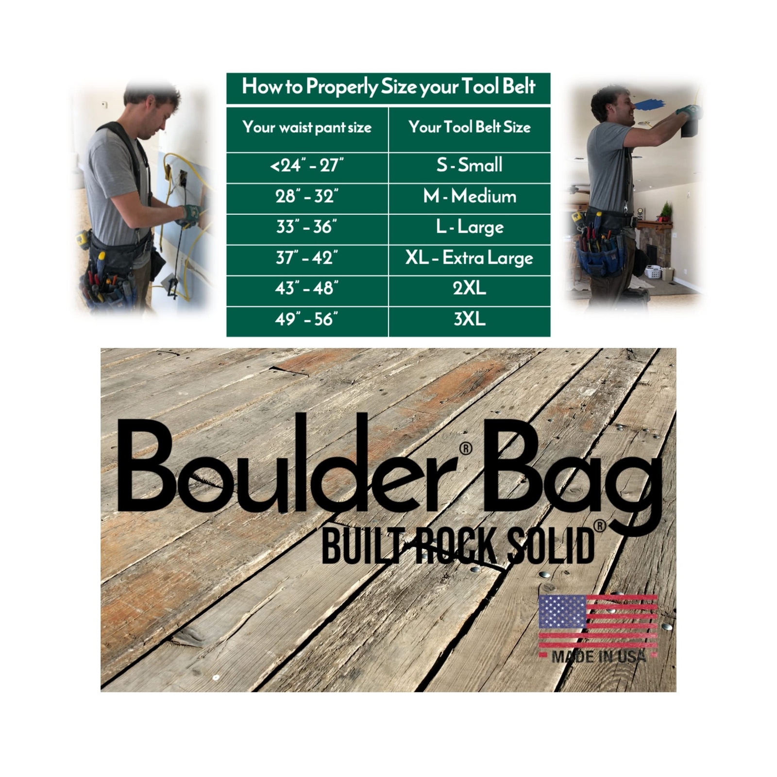 BOULDER BAG Professional Electrician’s MAX Combo with Comfort Back Support To…