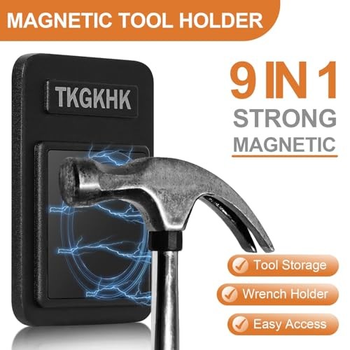 2pcs Magnetic Tool Holder Belt Clip – 20lbs Capacity