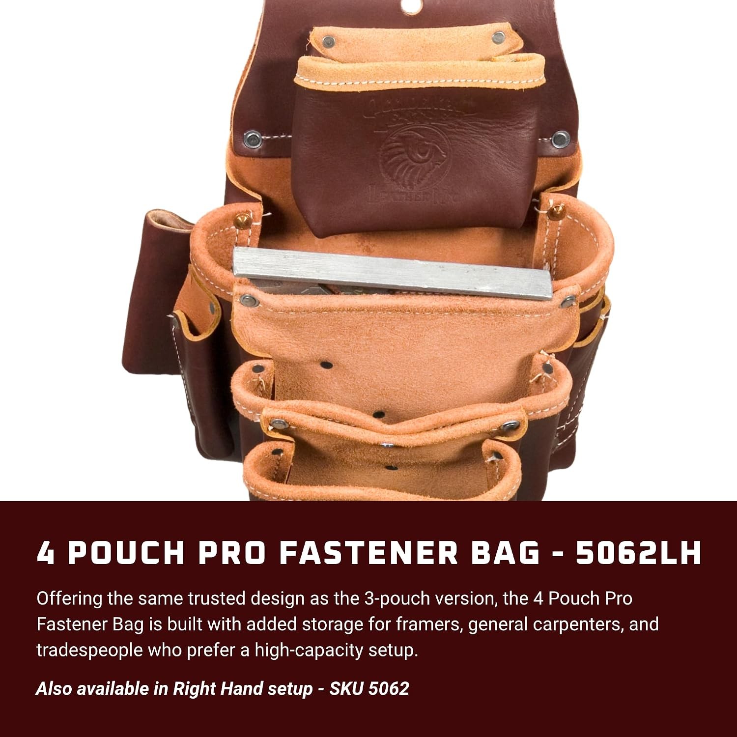 Occidental Leather OxyLights 3 Pouch Tool Organizer
