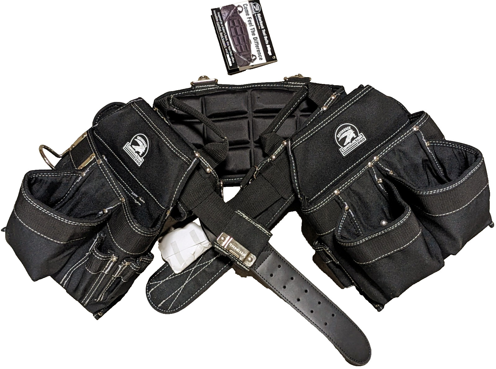 Gatorback B140-XL Carpenter’s Combo Tool Belt Extra Large 40” – 44”