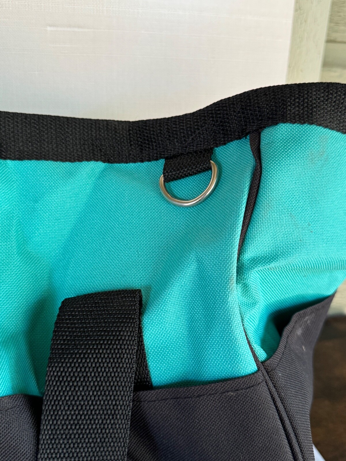 Makita Canvas Tool Tote Bag Teal Blue & Black Unused w/ Shoulder Strap 14x12x8