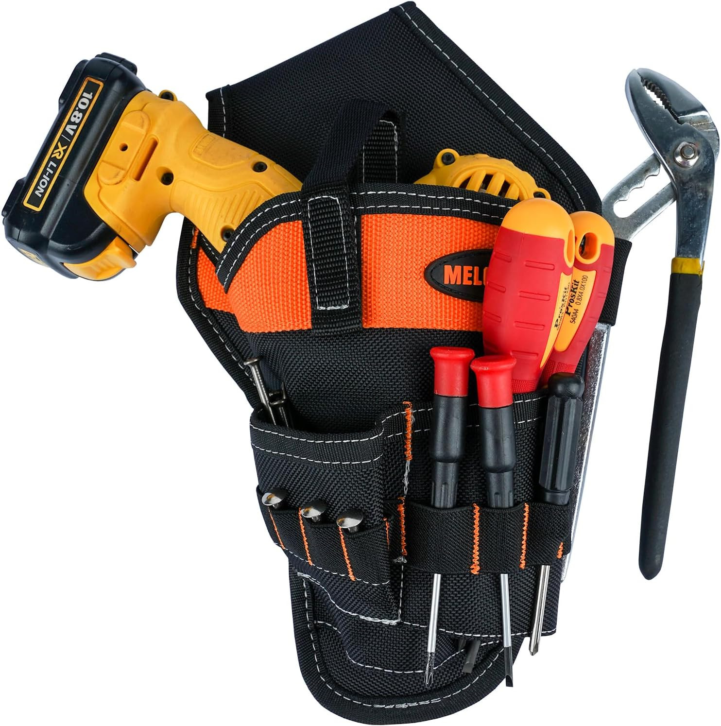 Left/Right Handed Belt Cordless Drill Holster for Tool Belt Drill Pouch Impact D