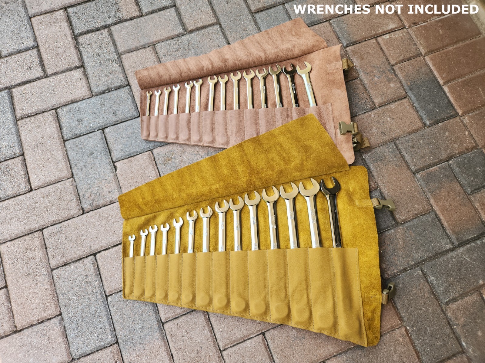 Harbor Freight ICON – Handmade Full Grain Leather Wrench Rolls SAE/METRIC