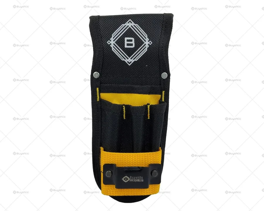 Small Utility Tool Pouch with Tape Holder, Electrician Belt Organizer