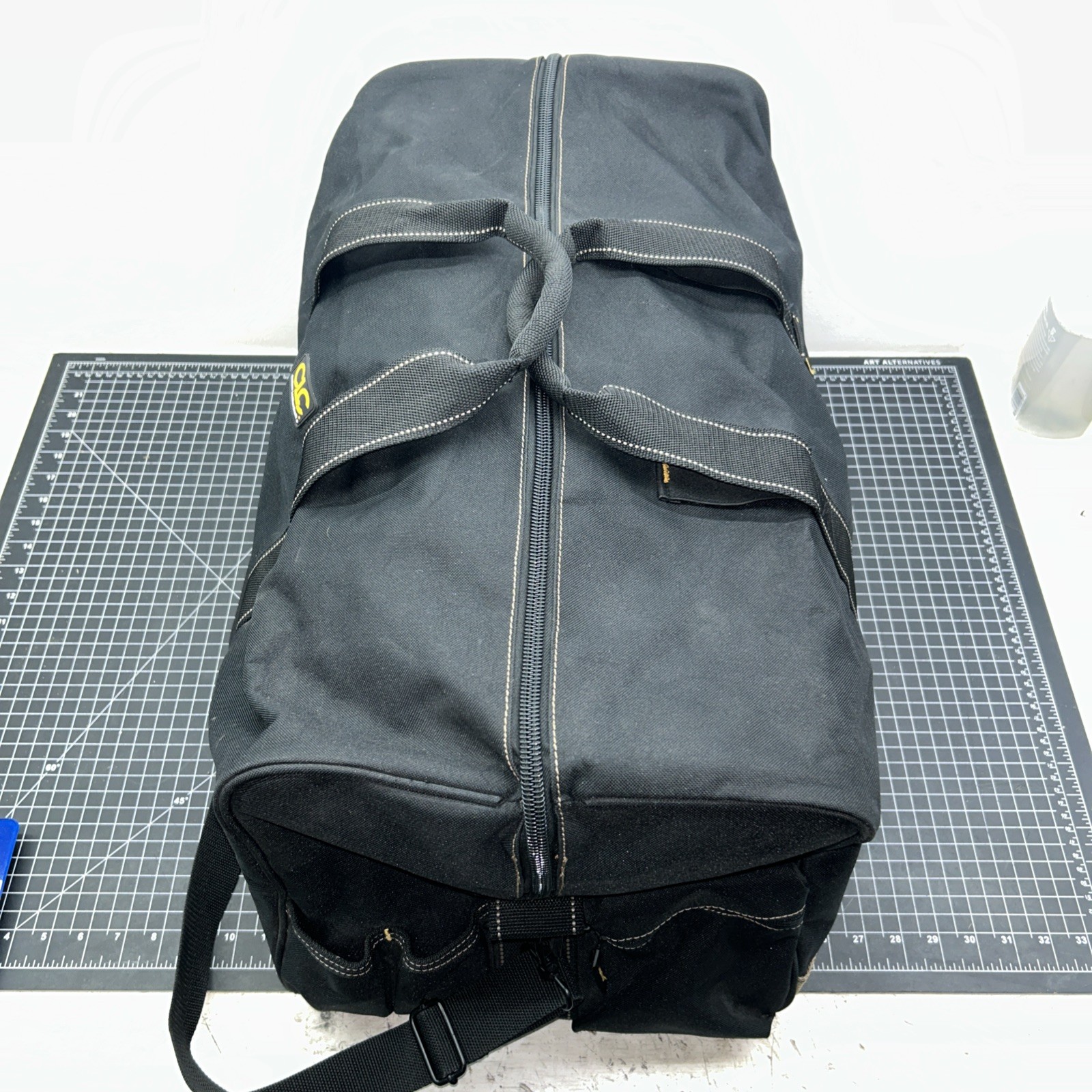 CLC Work Gear 1111 Tool Bag, Black, Polyester, 7 Pockets