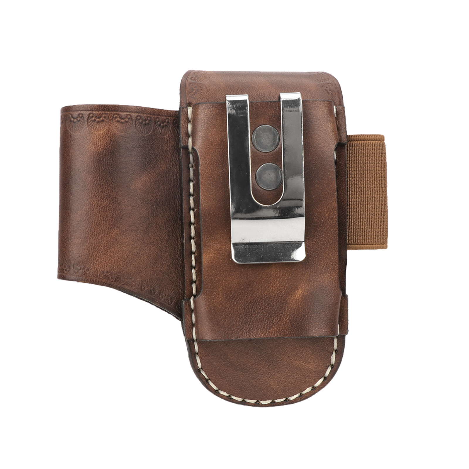 Tourbon Leather Knife Sheath EDC Pliers Belt Pouch Multitool Pocket Tool Holster