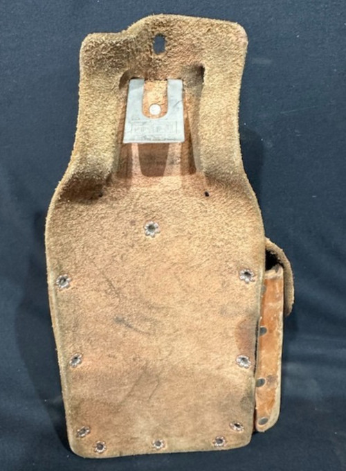 BEHA / Schell Leather Holster/Pouch for Gas Lamp Tester & Leads – Holster Only
