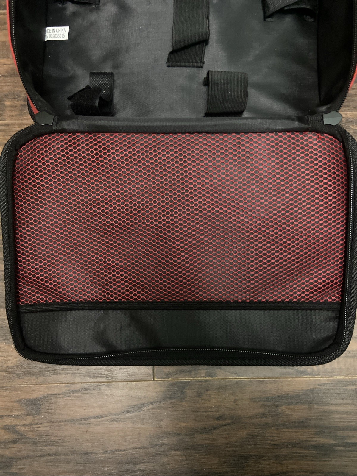 Milwaukee 13 inch M12 Contractor Tool Bag – Red 13x9x3 Great Shape