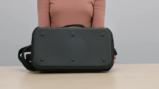 16″ Wide Mouth Tool Storage Bag with Waterproof Base, Heavy-Duty Organizer, Dura