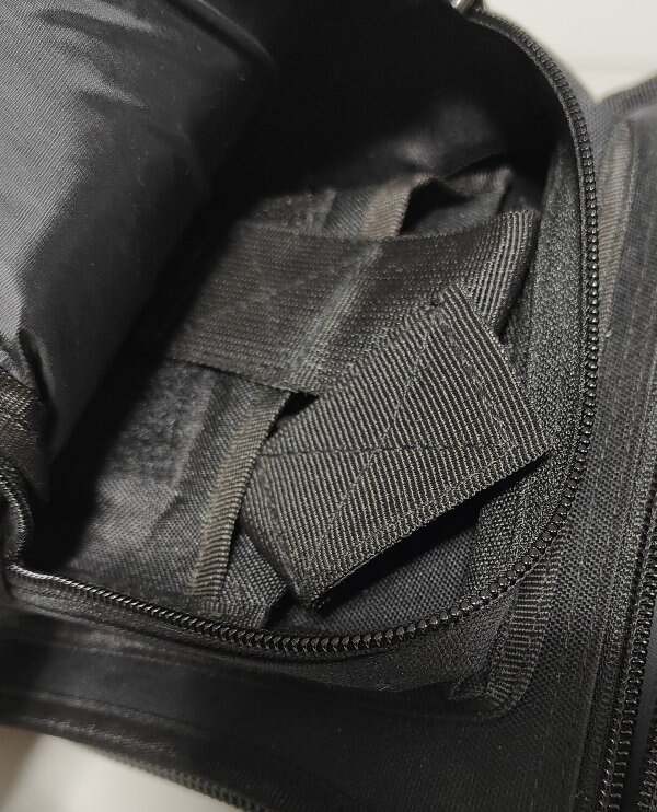 Ranger Supply Room Chest Pack Crossbody Tool Bag Rugged Organzier Black