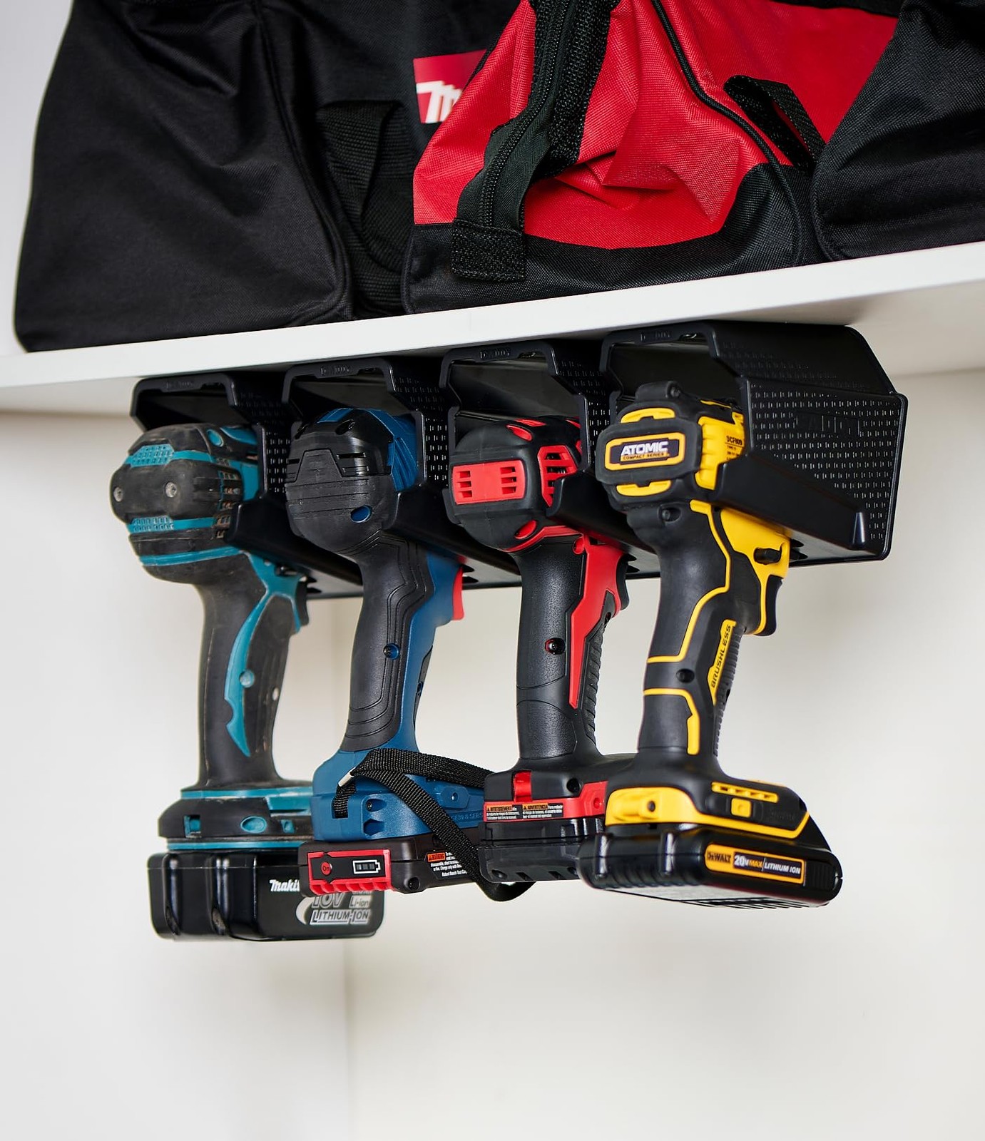 Drill Holder, Power Tool Organizer, Utility Storage Rack | Universal Wall Mou…